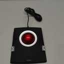 Nulea M512 Wireless Trackball Mouse, Ergonomic 55mm Trackball, 4 Level Adjustable DPI for Precise Control, Left or Right Hand Compatible, Rechargeable, MultiDevice Bluetooth & 2.4GHz for PC, Laptop