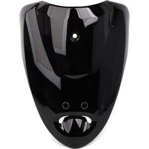 Minho Motorcycle Black Front Cover Panel Fit for Chinese GY6 50CC Mopeds Scooter Taotao 50ATM Body Panel Parts