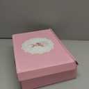 Wooden Tea Party Set for Little Girls, Toddler Girl Gifts Princess Tea Time Toys, Wooden Tea Set Food Dessert, Kids Kitchen Pretend Play, Birthday Valentines Day Gifts for Girls Age 2-5 Years Old