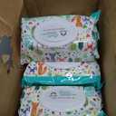 Amazon Brand - Mama Bear Gentle Formulated without Fragrance Baby Wipes, Hypoallergenic, Sensitive Skin, Unscented, 800 Count (8 Packs of 100)