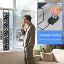 Vertical Windows Exhaust Fan Variable Speed for Sliding Windows, 29~35in