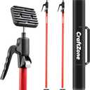 Cabinet Jacks for Installing Cabinets Heavy Duty Support Pole Drywall Lift Premium Dust Barrier Poles Telescopic Adjustable 2-Pack