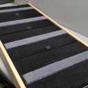 Generic Wooden Pet Ramp,Dog Pet Access Steps Stairs Foldable Pet Cat and Dog Climbing Laddersolid Wood Dog Stairs, 4 Height AdjustmentSuitable for Various Large, Medium, and Small Dogs