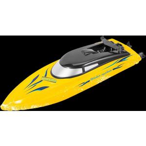 Remote Control Boat, Rc Boat For Adults And Kids, 25Kmh Speed Fast Rc Boats For Pool And Lake, 2 Rechargeable Batteries, Led Light, Remote Control Water Toys For 8-13 Boys Girls