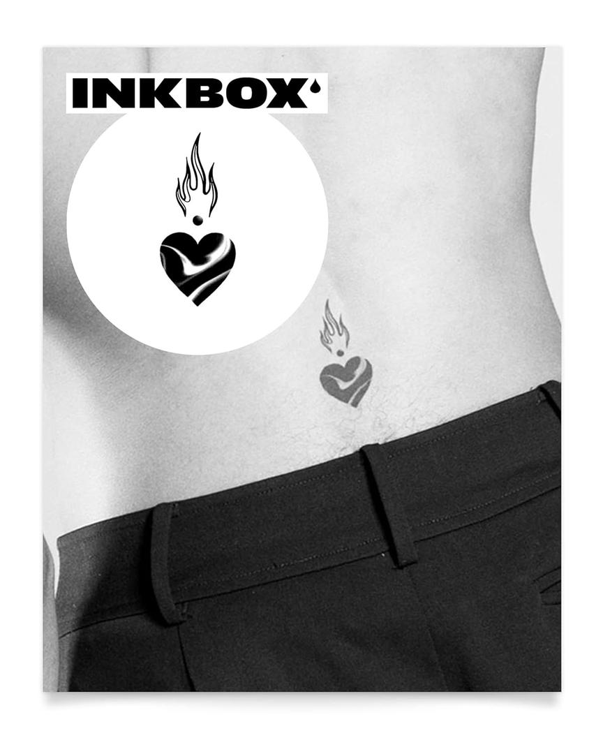 Inkbox Temporary Tattoos, Semi-Permanent Tattoo, One Premium Easy Long Lasting, Water-Resistant Temp Tattoo with For Now Ink - Lasts 1-2 Weeks, Philolaus, 3 x 3 in