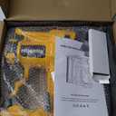 Cordless 2" Brad Nailer Compatible with Dewalt 20V Battery (No Battery), 2-in-1 Electric Nail Gun/Staple Gun, 18 Gauge Nail Gun Battery Powered with 1000 Nails for Wood Carpentry