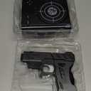 EC VISION Lock N' Load Gun Alarm Clock Target Alarm Clock Creative Clock Black