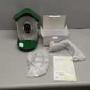 PeckCam Smart Bird Feeder with Camera 2K HD Auto Detect & Notify, AI Identify 10000+ Birds Camera with Solar Panel 5 Perch Attachments Wireless Outdoor Birdwatching Gift for Birds Lover, Green