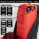 GORUCK Rucker 4.0 20L Black - Purpose Built Rucking Backpack, Military Weight Training Rucksack w/Ruck Plate Pocket and Extra Padded Straps