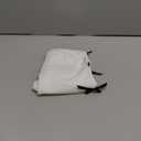 MakeMeChic Women's Plus Size Bow Decor Crew Neck Sleeveless Tank Top Split Hem Crop Tops White 3X-Large Plus