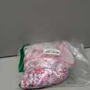 Herseas Womens Bikini Sets Floral Color Block Trim Two Piece Trendy Swimsuits High Waisted Scoop Wireless Pink Bathing Suits, Small