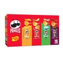 Pringles Potato Crisps Chips, Lunch Snacks, Office and Kids Snacks, Grab N' Go, 1.38 Pounds, Variety Pack (16 Cans) (EXP 09/15/26)
