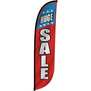 LookOurWay Sale Themed 12-Feet Feather Flag (Poles Not Included) (Huge Sale With Stars) LookOurWay Sale Themed 12-Feet Feather Flag (Poles Not Included) (Huge Sale With Stars)