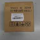 Califortree 5x5 Small Shadow Box Picture Frame with Soft Linen Back - Push Pins Included, Memory Shadow Box Display Case for Bouquet Awards Medals Wedding Photos and More, Rustic Brown