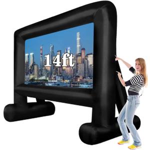 14 FT Inflatable Movie Screen Blow up Mega Movie Projection Outdoor Screen