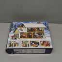 Beamryx Winter Christmas Holiday House Building Set, Holiday Village Blocks, Christmas House Gifts for Adults and Teen (1431pcs)