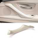 Jaronx Door Pull Handle for BMW 5' F10/F11,Right Side Inner Passenger Door Pull Handles for BMW F10/F11 520 523 525 528 530 535 2010-2016(Leather Outer Cover NOT Included)(Off-White)