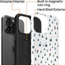 for iPhone 14 Pro Max Case,Compatible with MagSafe,Dual-Layer Hard Shell + Silicone Cover,Full Body Protection Shockproof Case for iPhone 14 Pro Max-Skiing Resort Winter Holiday