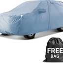 iCarCover 30-Layer Premium SUV Car Cover Waterproof All-Weather | Rain Snow UV Sun Hail Protector for Automobiles | Automotive Accessories | Full Exterior Outdoor SUV Car Cover Fit (194-201 inch)