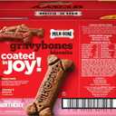 Milk-Bone Gravy Bones Dog Treats with 4 Savory Meat Flavors Coated in Gravy, 7 Pound