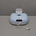 Avec Maman La Caresse Baby Wipe Warmer - Baby Essentials for Boys - Wet Wipe Dispenser - Adjustable Heat Settings Digital Display - Blue