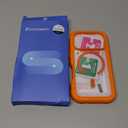 Seacosmo for iPhone 17 Pro Case, Full Body Bumper with Built-in Tempered Glass Screen and Camera Lens Protector, Compatible with MagSafe, Shockproof 17 Pro Phone Case, 6.3", Orange