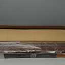 Cordless Room Darkening Mini Blind - 35 Inch Width, 64 Inch Length, 1" Slat Size - Mahogany - Cordless GII Deluxe Sundown Horizontal Windows Blinds for Interior by Achim Home Decor