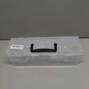 tutata Seed Packet Organizer Box Plastic Portable Seed Packet Storage Box, Seed Storage Organizer