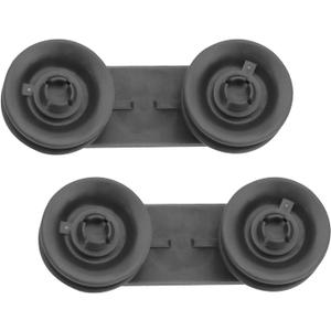 WPW10078083 W10078083 Dishwasher Roller Assembly upper dishwasher adjuster Compatible for Whirlpool/Kenmore/Maytag Dishwasher Replace AP6014875, PS11748145, W10078083, 1446833 (2 Pack)