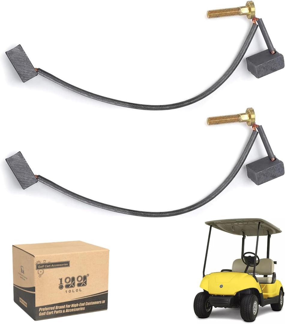 10L0L Golf Cart Motor Brush Kit for Yamaha DM430-06 Hitachi 2.6KW Motor Model OEM # JU2-H1801-20-00