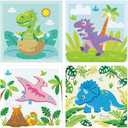 goldentime Diamond Painting Kits for Kids 6-12 - 4Pack (6x6 Inch)