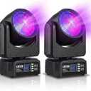 Betopper LM120 Moving Head Light,4in1 120W Stage Spot DJ Light for Party,2P