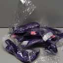 Braiding Hair Pre Stretched 20 Inch 6Pcs/Pack Purple Braiding Hair Extensions For Braids Synthetic Yaki Texture Professional Hot Water Setting Twist Braid Hair For Women(Purple, 20 Inch)