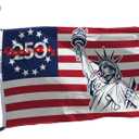 2 x 250 Years of Freedom Flag 3X5 Ft, 250th Anniversary USA Patriotic Banner US,1776-2026 Commemorative