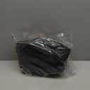 SlowTon Dog Carrier Sling - Thick Padded Shoulder Strap Adjustable Dog Carriers for Small Dogs, Puppy Carrier Purse for Pet Cat with Front Zipper Pocket Safety Belt Machine Washable Waterproof Black Large