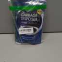 Glisten Garbage Disposer Cleaner and Freshener, Sink Disposal Odor Eliminator with Foaming Action, Lemon Scent, 4 Packets (4.9 Ounce (Pack of 1))