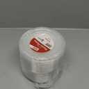 Munfix 200 Clear Plastic Plates Set - 6 Inch Plastic Dessert Plates, Disposable Plates Bulk Pack, Party Plates for BBQ, Picnic, Parties, Travel and Events, Microwavable Recyclable