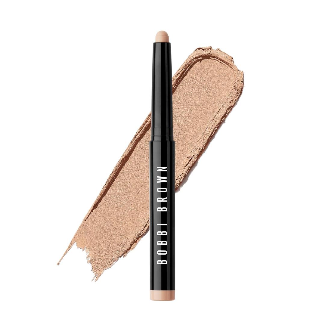 Bobbi Brown Long-Wear Cream Shadow Stick | 24-Hour Eyeshadow Stick | High-Pigment, Buildable Shades with Three Finishes (02 Vanilla (A Warm Cream, Matte))