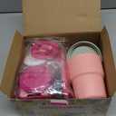 INNOCHEER Little Girls Purse, Kids Toy Purse with Pretend Makeup, Play Purse for Little Girls, Pretend Play Toddler Purse, Birthday Christmas Princess Gifts Toys for Girls 3 4 5 6 7 8 Year Old