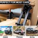 Buddy 2-Pack - Universal Vehicle Headrest Mount for Compound Bows, Secure & Space-Saving Storage for Trucks/SUVs/Cars, Soft-Padded Anti-Scratch Design