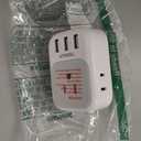 TESSAN Australia Power Plug Adapter, US to New Zealand Power Adapter with 4 American Outlets 3 USB Charger, Type I Travel Adaptor for USA to Australian, China, AU, Argentina, Fiji, Cook Islands, Samoa