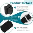 Marine Narrow Battery Tray Compatible with T-H Marine Group 31 29 Series