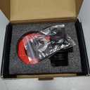 D Ring Separate Shackle with Snatch Block, 3/4" Easy Open Shackles w/Snatch Block Pulley, Heavy Duty Shackle for Towing Winch, Pulley for Off-Road Vehicle Recovery, Truck, ATV, UTV, Black Red