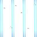 4 Pcs 15W 18 Inch Replacement UV Bulb F15T8/BL UVA 365nm Fluorescent Light Bulbs for 30W Indoor Bug Zapper, F15T8 Black Light Bulbs for Indoor Outdoor Mosquito & Flying Insect Zapper Lamp