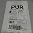 PUR Plus Vertical Faucet-Mount Water Filtration System, Lead-Reducing Filter, Easy Installation, 100-Gallon Capacity, Compatible with External Aerators, Grey