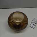 Battery Operated Lamp with Remote Control,Battery Powered Table Lamps with Timer&Replaceable LED Blub,Dimmable Brightness Small Lamp for New Home Gift Decorative Corner Bedroom (Yellow)