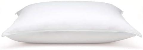 DOWNLITE Flat & Soft Down Pillow – Hypoallergenic Premium Down (Not Feathers) – Standard Size, 20 x 26