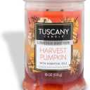 Tuscany Candle Harvest Pumpkin: Nutmeg & Clove Scented Fall Candle, 18 oz