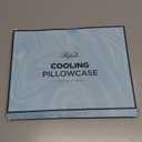 Ice Cooling Pillowcase for Hot Sleepers, Instantly Cool, Stays Cold All Night, Softer Than Silk Pillow Cases, Pillow Covers with Invisible Zipper, Gift for Men & Women - Queen Size, Dark Gray (1 Pack)