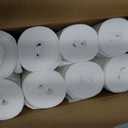 8 Gallon Trash Bags, 120 Count, White Drawstring Garbage Bags, Thick Plastic Trash Can Liners, Unscented, Fits 30 Liter Wastebaskets for Home Kitchen Bathroom Office (22.1 x 25.6 in)